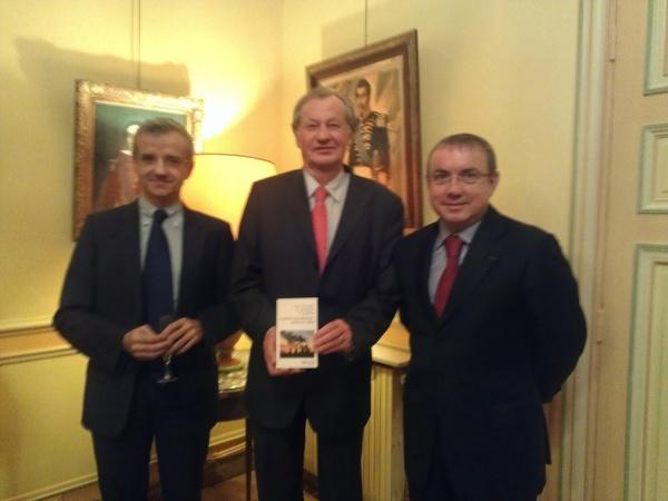 P.Geoffron, JM.Chevalier et M.Derdevet: lauréats du prix AEE 2012 du meilleur ouvrage